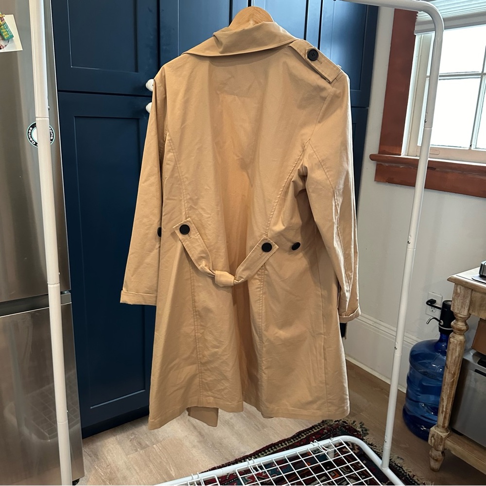 Universal Standard Tan Trench Coat - Picture 4 of 5